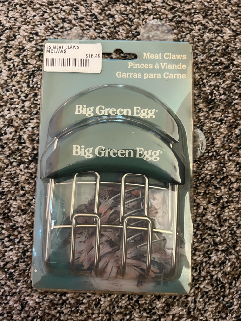 Big Green Egg Meat Claws for Shredding and Handling